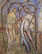 Emile Bernard Adam and Eve (mk06) USA oil painting artist